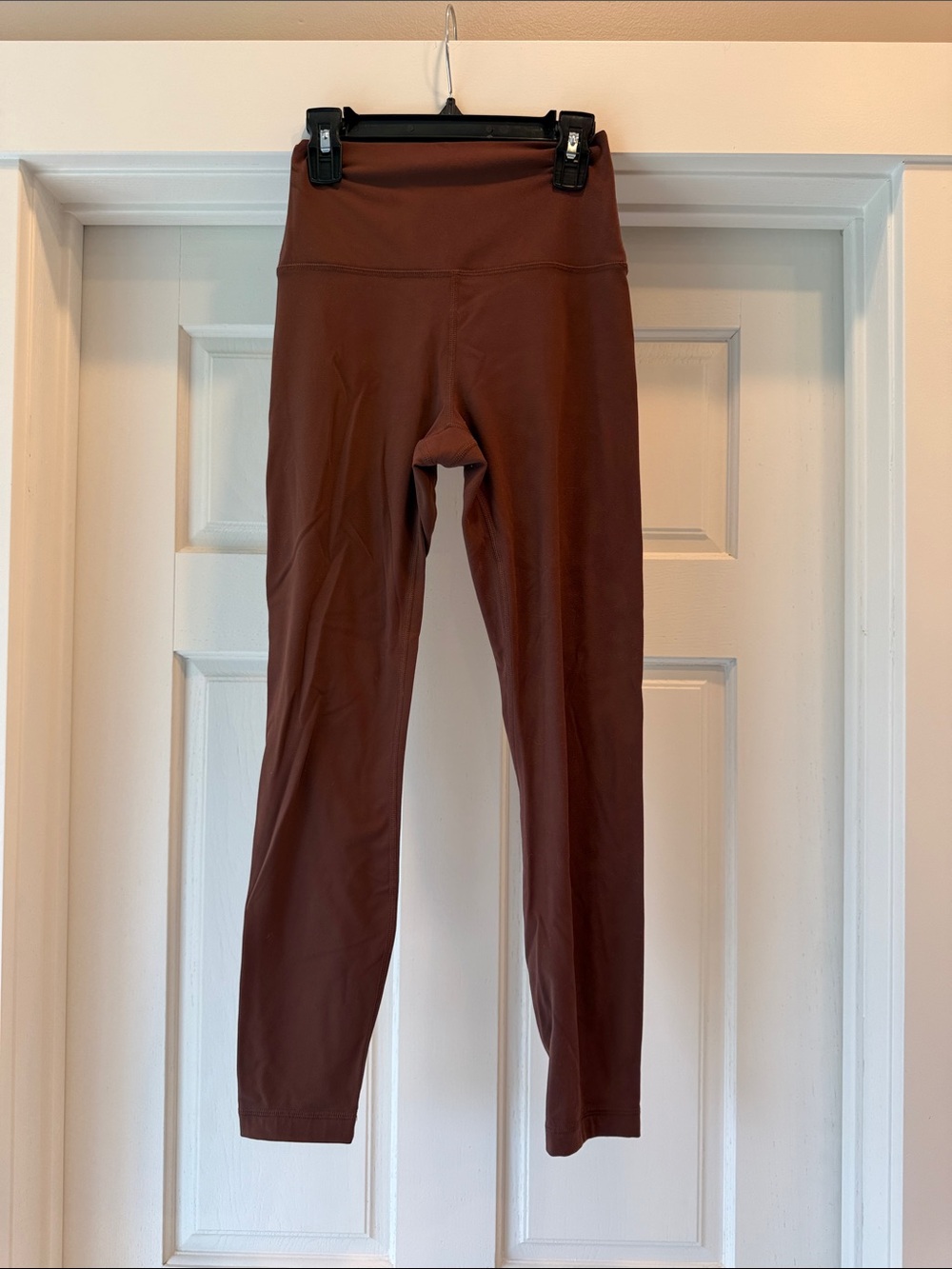 High-Rise Brown Leggings - Women's Comfortable Activewear